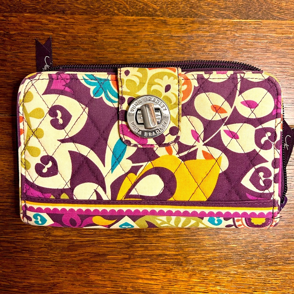 Vera Bradley Wallet With Turn Clasp - image 1